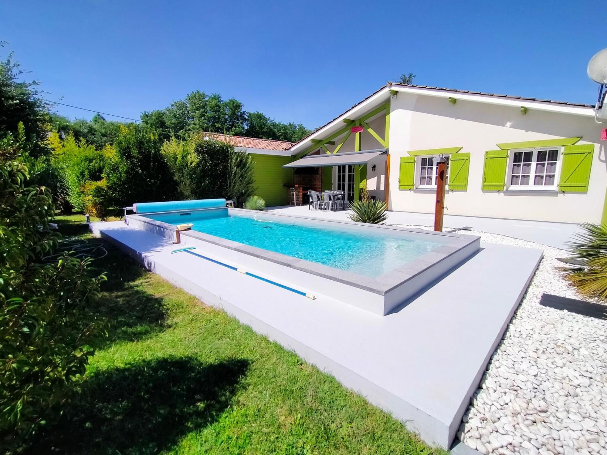 Gite Avec Piscine Et Espace Bien-Etre Partages Entre Bordeaux Et Lacanau Ocean (Adults Only) Brach 외부 사진